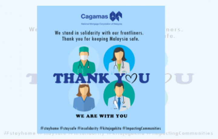 Cagamas Contributes Towards Medical Equipment Purchase for COVID-19 Patients