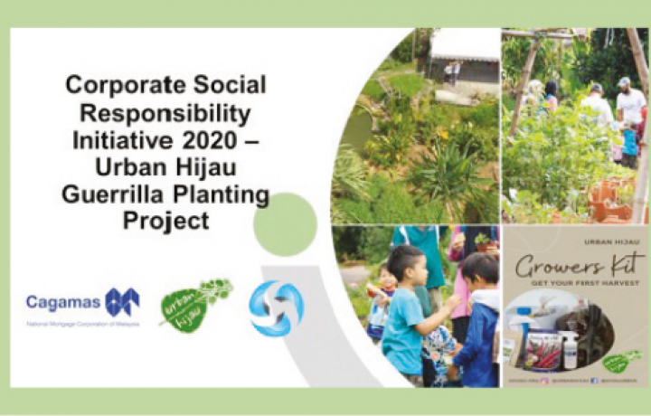 Volunteer Programme with Urban Hijau’s Guerrilla Planting Project