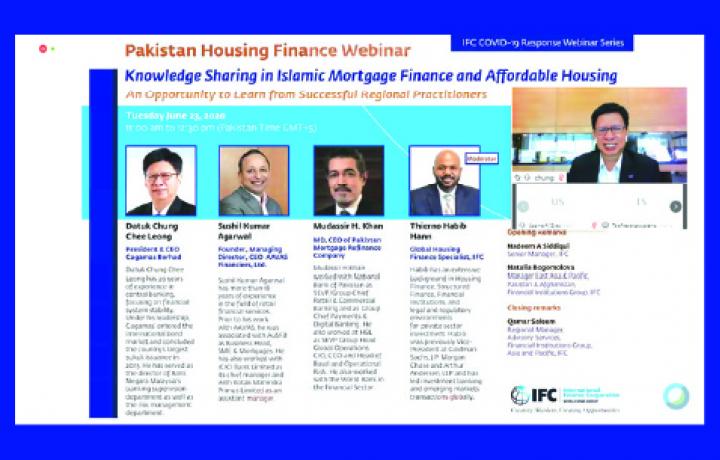 nternational Finance Corporation (IFC)  Pakistan Housing Finance Webinar