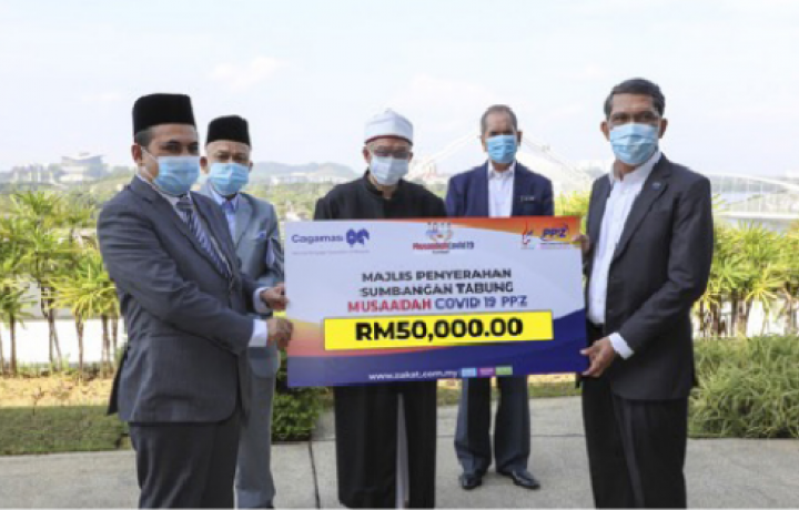 Cagamas Zakat Wakalah Programme – Contribution to Pusat Pungutan Zakat (“PPZ”) Musaadah Khaira Fund